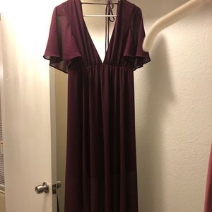 Faye Flutter Maxi Dress MEDIUM